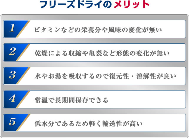 ママクックのフリーズドライとは？